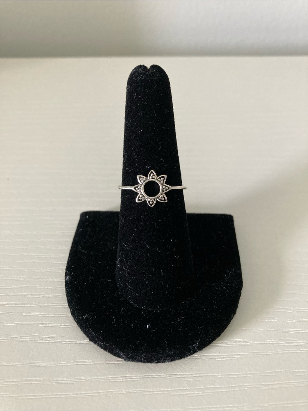 Sterling silver ring